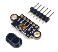 GMBYLBY Module intelligent de détection de distance VL53L1X 30 mm à 4 mètres de distance de mesure de faible puissance