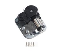 GMBYLBY Music Box Movement Hand Crank/Windup Model for Enthusiasts 3D Printed Model with Metal Components and Easy Assembly Hand Crank Music Box