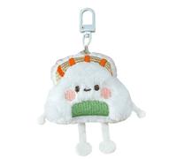 GMBYLBY Pendentif miniature en forme de nourriture en forme de poupées, petits pains, boulettes, sushis, accessoire de sac pour femmes et filles, pendentif sushi, sushis de mer, taille unique