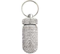 GMBYLBY Pendentif tendance en alliage robuste en forme de pilulier pour homme et femme