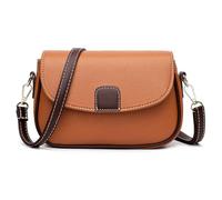 GMBYLBY Petits Sacs À Rabat Pour Femmes De Messager En Cuir PU Dames Décontracté Bandoulière Multicolore Épaule Téléphone Portable À Main Womens Pu Messenger Casual Shoulder Crossbody Ladies Small