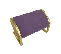 GMBYLBY Présentoir pratique en métal élégant Long support de montre en peluche avec métal doré pour les présentoirs de boutique