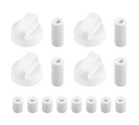 GMBYLBY Remplacement de Bouton de cuisinière Premium avec Adaptateur, Commande de Four pour Accessoires de Table de Cuisson électrique Remplacement de Bouton de cuisinière à gaz