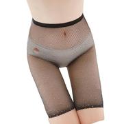GMBYLBY Résilles Biker Shorts Voir à Travers Leggings élastique Taille Haute Biker Cyclisme élastique Taille Haute