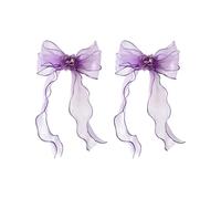 GMBYLBY Rideau Transparent camélia français, Attache avec nœuds Faits à la Main, pour Mariage, décoration de Salon, Porte-Rideau élégant