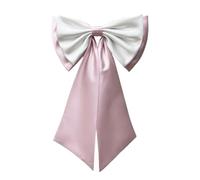 GMBYLBY Robe sophistiquée avec nœud - Design simple - Grande taille amovible - Ornement pour danse et cosplay, M, Nylon, Pas de gemme