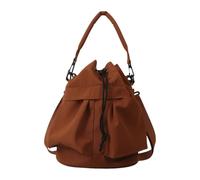 GMBYLBY Sac à bandoulière Oxford grande capacité pour les trajets et les loisirs, Marron Bn, Medium