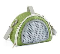GMBYLBY Sac ventilé pour petits animaux ventilés avec fermeture éclair et sac à main réglable pour hamster tous les jours, rongeurs multifonctionnels