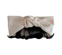 GMBYLBY Serre-tête avec nœuds pour petite fille avec perruques, accessoires de cheveux tendance, bandeau pour petite fille, excellent accessoire pour cheveux