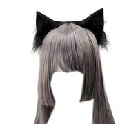 GMBYLBY Serre-tête oreilles de chat cosplay femme étudiant Cosplay Anime Personnages Rassemblements Bandeau de cheveux chat peluche Noël