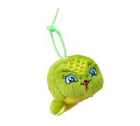GMBYLBY Signe du zodiaque chinois breloque tête de serpent porte-clés en peluche pour le bonheur et la richesse Cadeau traditionnel chinois Nouvel An pour adultes enfants