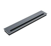 GMBYLBY Solution de passages de Cordon de Bureau Oeillet en métal avec Doublure en Brosse Oeillet de Bureau rectangulaire Multiple pour l ' Organisation des câbles Cache-câble à Installation Facile