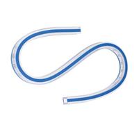 GMBYLBY Souverain Double Partie Règle Flexible Flexible Rigide Mesure de Règle pour Dessiner des Projets Couture pour la Construction Génie