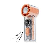 GMBYLBY Speed Rechargeable Fan Outdoor Portable Handheld Powerful Outdoor Light Weight Coolers Enduring Powerful