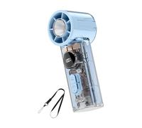 GMBYLBY Speed Rechargeable Fan Outdoor Portable Handheld Powerful Outdoor Light Weight Coolers Enduring Powerful