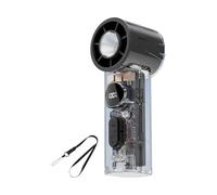 GMBYLBY Speed Rechargeable Fan Outdoor Portable Handheld Powerful Outdoor Light Weight Coolers Enduring Powerful