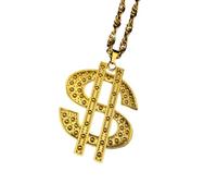 GMBYLBY Styles Vintage Signe Du Pendentif Collier Chaîne En Alliage Pratique Pour Les Performances De Scène Et L'événement Thématique Chaîne De Vintage