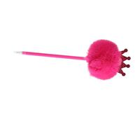 GMBYLBY Stylo à bille en fourrure de 0,7 mm pour femmes, étudiants, adultes, écrire, prendre des notes, journal, bureau, fournitures scolaires, enfants