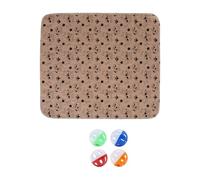 GMBYLBY Tapis d'entraînement pour chien - Couche en polyester imperméable - Design lavable - Urine pour le voyage - Pour pipi et lavable