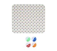 GMBYLBY Tapis d'entraînement pour chien - Couche en polyester imperméable - Design lavable - Urine pour le voyage - Pour pipi et lavable