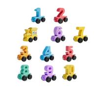 GMBYLBY Train de Jouets d ' Apprentissage interactif, Liens magnétiques puissants et matériaux sûrs pour garçons et Filles, poupées de Construction magnétiques pour