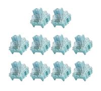 GMBYLBY TTCs Silents Bleus Blanc V2V3 Commutateur 3 broches Tactile Silents Pour Claviers Mécaniques Mute 2 Axe à Ressort Plaqué Or TTCS Interrupteur d'allaitement