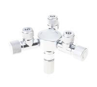 GMBYLBY Vanne de contrôle Multi-Voies en Acier Inoxydable, 2 à 6 Ports, Shunts C02, électrovanne, régulateur de CO2, Accessoires pour Aquarium