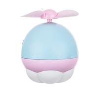 GMBYLBY Ventilateur portatif et à suspendre rechargeable par USB avec veilleuse pour voyage, camping, randonnée