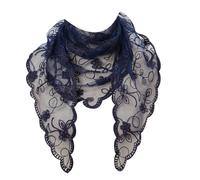 GMBYLBY Voile mantille en dentelle, écharpe d ' église pour mariée catholique, écharpe de chapelle catholique, couvre-chef ethnique, fourniture de fête