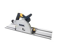 GMC 336282 Scie circulaire plongeante 165 mm avec kit rail de guidage/rail de 1400 mm 1400 W