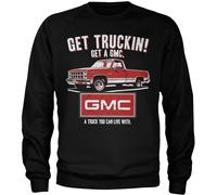GMC Sweatshirt Get Truckin Sweatshirt GM-3-GMC004-H57-1 L