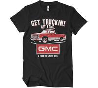 GMC T-shirt Get Truckin T-shirt GM-1-GMC004-H57-1 M