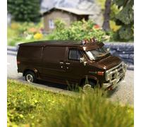 GMC Vandura, marron, 1983 - BREKINA 18252 - HO 1/87