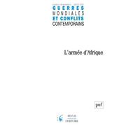GMCC 2015, n° 259 L'armée d'Afrique - Collectif - Puf - broché - Revue