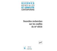 GMCC 2023-3, n° 291 Varia : Nouvelles recherches sur les conflits du XX° siècle - Collectif - Puf - broché - Revue