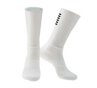 GMDNS Socquettes Activewear Pour Homme Silicone Cyclisme Ykywbike Aero Chaussettes Anti Slip Hommes Vélo Sport Course Vélo Yak207-White-L