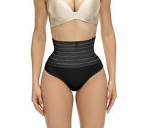 GMDNS Taille Formateur Corps Shaper Ventre Contrôle Taille Haute Ventre Plat Culotte Bout À Bout Shapewear Minceur Corset,Noir,4XL