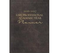 GME Professional Academic Year Planner 2026-2027: Basic Option