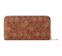 GmeDhc Porte-monnaie en liège pour femme avec fermeture éclair - Multicolore - Avec porte-cartes - Végétalien - Cadeau pour femme et fille, Demi-sang, Fashion