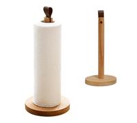 GmeDhc Porte Sopalin en Bois, Porte Sopalin sur Pied, Support Sopalin de Cuisine, Porte Essuie Tout, Porte-Serviettes de Cuisine, Dérouleur Sopalin