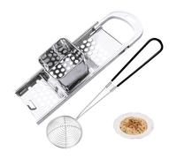 GmeDhc Rabot à Spätzle en Acier Inoxydable, Râpe à Spaetzle pour Diamètre de Pot Jusquà 24 cm, Râpe à Fromage, Outils de Cuisine, Accessoires de Cuisine