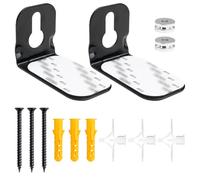 Gments Support de Barre de Son Universel pour Barre de Son, Support Mural sous TV Compatible avec Samsung Bose Sony LG Philips JBL Yamaha et Autres Supports de Barre de Son Anti-Chute avec vis, 2 piè