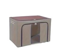 GMGQJST Boite Rangement Vetement Boîte De Rangement For Vêtements De Grande Capacité, Boîte De Rangement Pliable En Tissu Oxford Avec Organisateur De Garde-robe À Fermeture Éclair(24 Liters)