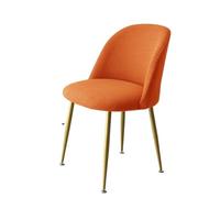 GMGQJST Housse De Chaise 1/6PC Housse de Chaise Fond Rond Nordique Tabouret Accent Bas Dossier Salle à Manger Housse de Chaise élastique Petite Housse de siège(A10,2pc Chair Cover)