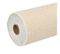 GMGQJST Papier Peint Isolant Thermique Papier peint autocollant imitation lin for rénovation de salon et chambre à coucher - Stickers muraux résistants(Linen Beige,50cm x1000cm)
