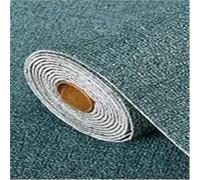 GMGQJST Papier Peint Isolant Thermique Stickers muraux en mousse 3D auto-adhésifs en PVC, couleur unie, épais, imperméables, effet lin, for la décoration intérieure(Flax Green,280cmx50cm)