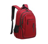 GMGQJST Sac A Dos Scolaire Sac à dos de grande capacité sacs à dos d'ordinateur portable for homme 15.6 Oxford sacs de lycée adolescent collège garçon Gril étudiant sac à dos(Top Red,50x35x19 cm)