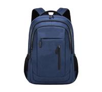 GMGQJST Sac A Dos Scolaire Sac à dos de grande capacité sacs à dos d'ordinateur portable for homme Oxford sacs de lycée adolescent collège garçon fille étudiant sacs à dos(Hot Blue,17 Inches)