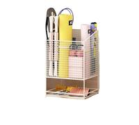 GMGQJST Tapis Yoga Support Panier de Rangement for Tapis de Yoga avec haltères et roulettes for équipement de Fitness et de Sport Domestique(White-55cm)