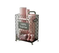 GMGQJST Tapis Yoga Support Panier de Rangement for Tapis de Yoga en Mousse Axis Équipement de Fitness Sportif Corde à Sauter Raquette Kettlebell avec roulettes Organisation Salon